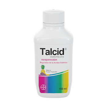 Talcid Hidrotalcita 10 g Bayer Frasco x 150 ml  