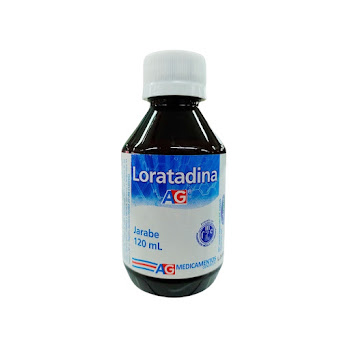 Loratadina AG 1% Jarabe Frasco x 120 ml  