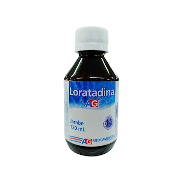 Loratadina AG 1% Jarabe Frasco x 120 ml  
