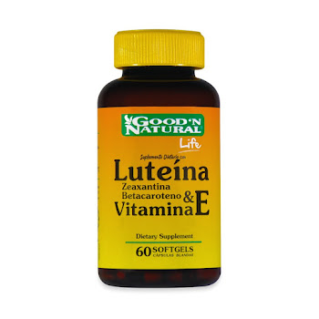 Suplemento Dietario Luteína + Zeaxantina + Betacaroteno Good'n Natural Frasco x 60 Cápsulas  
