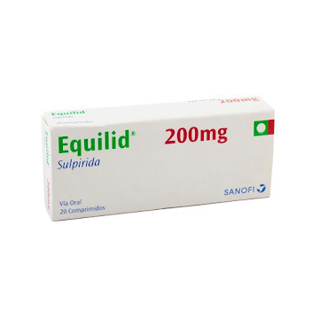 Equilid Sulpirida 200 mg Sanofi Caja x 20 Comprimidos  