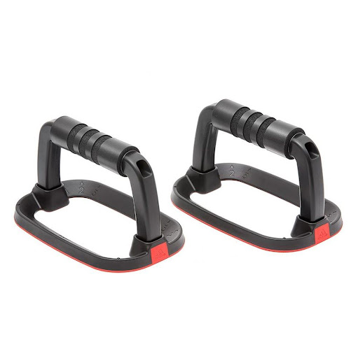 Soporte Flexión De Pecho ADIDAS Negro|Rojo ADIDAS Individual x 1 