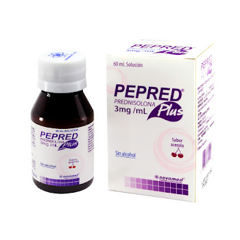 Pepred Plus Prednisolona 3 mg Novamed Frasco x 60 ml  