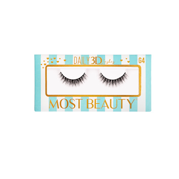 Pestañas Postizas Most Beauty Línea Natural #G4 x 1 und  