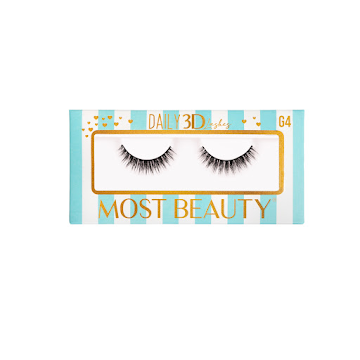 Pestañas Postizas Most Beauty Línea Natural #G4 x 1 und  