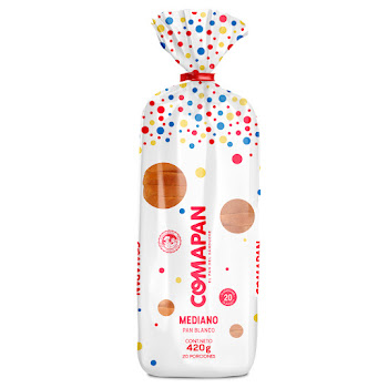 Pan Tajado Comapan Mediano Paquete x 420 gr   