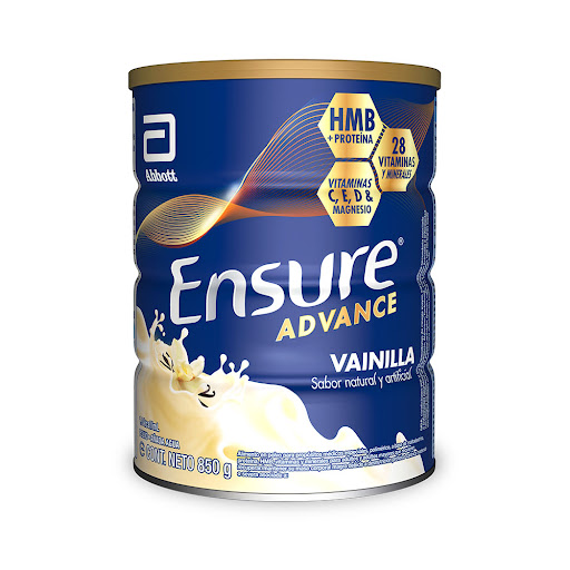 Ensure Advance Vainilla Con Proteína + HMB Polvo x 850 gr