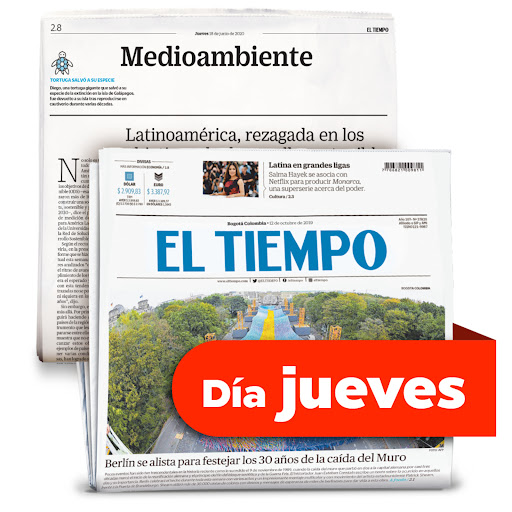 Diario El Tiempo Jueves x 1 und