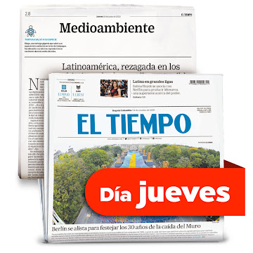 Diario El Tiempo Jueves x 1 und  