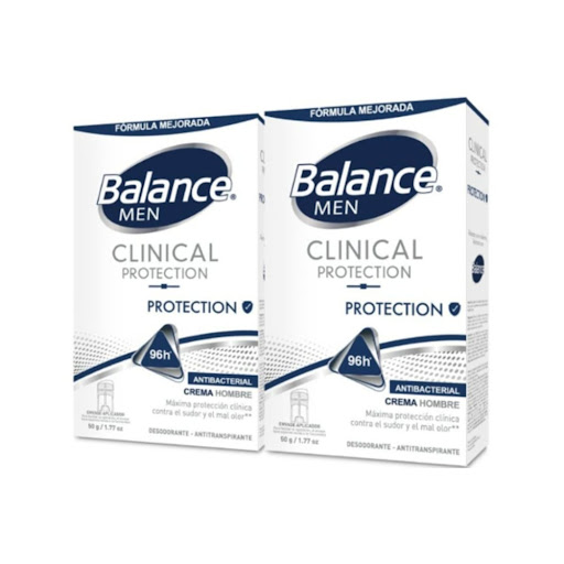 Desodorante Balance Crema Clinical Protection Hombre 2 x 50 gr