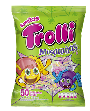 Gomitas Trolli Musarañas Edición Halloween x 225 gr undefined