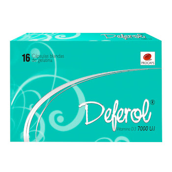 Vitamina D Deferol Procaps Caja x 16 Cápsulas  