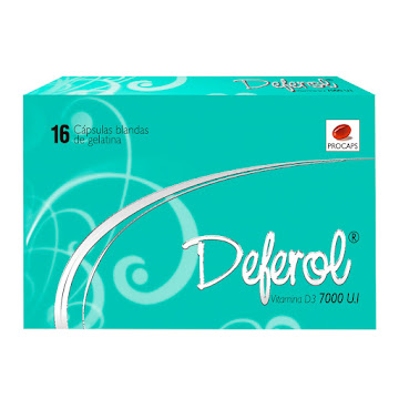 Vitamina D Deferol Procaps Caja x 16 Cápsulas  