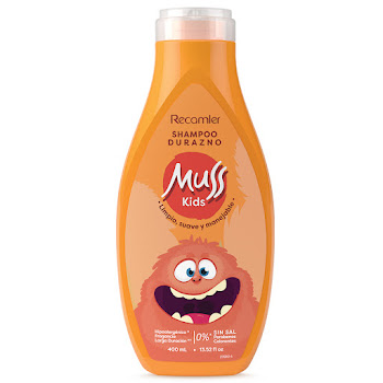 Shampoo Muss Kids   Durazno x 400 ml  