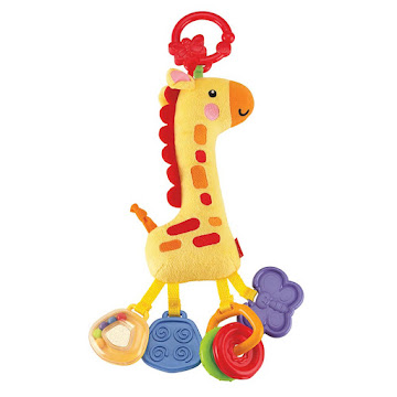 Solo Online Sonajero Fisher Price   Animales Jirafa  X 1 Unidad 