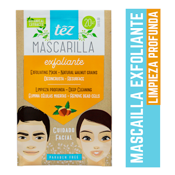 Mascarilla Tez Exfoliante Anti Stress Facial x 20 ml  