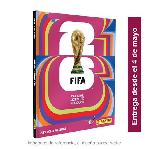 ¡Preventa Exclusiva! Álbum Panini Pasta Dura Copa Mundial De La Fifa 2026 Panini Panini x 1 Álbum Panini Pasta Dura Copa Mundial de la Fifa 2026- Envíos disponibles desde el 4 de mayo - Disfruta llenando tú pasión futbolera llenando el álbum del mundial Fifa 2026.