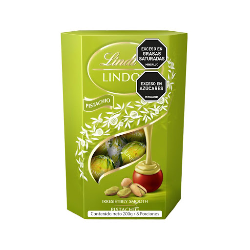 Chocolate Lindt Lindor Pistacho Caja x 200 gr