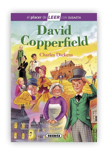 David Copperfield (t.d) Nivel 4 Susaeta Ediciones Libro x 1 David CopperfieldEs en esta novela ambientada en Londres en el siglo XIX, en plena revolución industrial, donde el célebre escritor inglés Charles Dickens recrea más situaciones y personajes de su pro