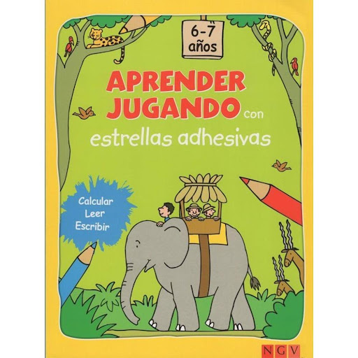 Aprender Jugando 6-7 Años. Estrellas Adhesivas Naumann & Gobel Verlagsgesellschaft Libro x 1.0 APRENDER JUGANDO 6-7 ESTRELLAS ADHESIVAS   Nº de páginas: 48 Editorial: NGV Idioma: CASTELLANO Encuadernación: Sin formato definido ISBN: 9783862333660   	Productos Nuevos Y Originales 	Emitimos Fac