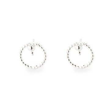 Set 2 Topos Entrelazos Aria Baño De Plata x 2 und  