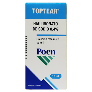 Toptear Hialuronato de Sodio 0.4% Poen Frasco x 10 ml  