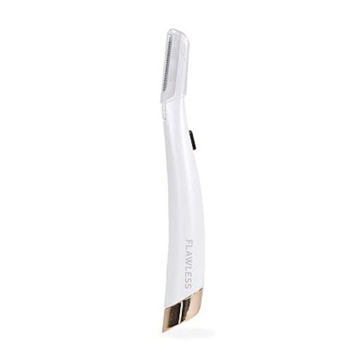 Depilador flawless para rostro  FLAWLESS Caja x unidad Dispositivo facial que exfolia y elimina el vello superficial, dejando la piel más suave y luminosa. Ideal para una limpieza profunda y un acabado uniforme en casa.