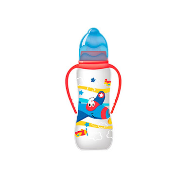Solo Online Tetero Bbjoy  Facil   Agarre Con Asa 250ml 8oz Avion X 1 Unidad 