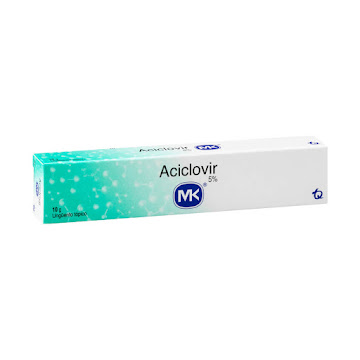 Aciclovir MK 5% Ungüento Tópico Tubo x 10 gr  