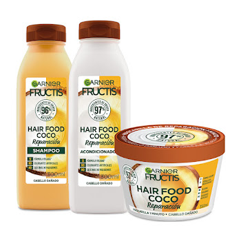 Combo Fructis Hair Food Coco Shampoo + Acondicionador + Mascarilla  