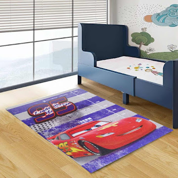 Solo Online Alfombra Cars Diseno 1   Vertical 67 X 120 Cm 
