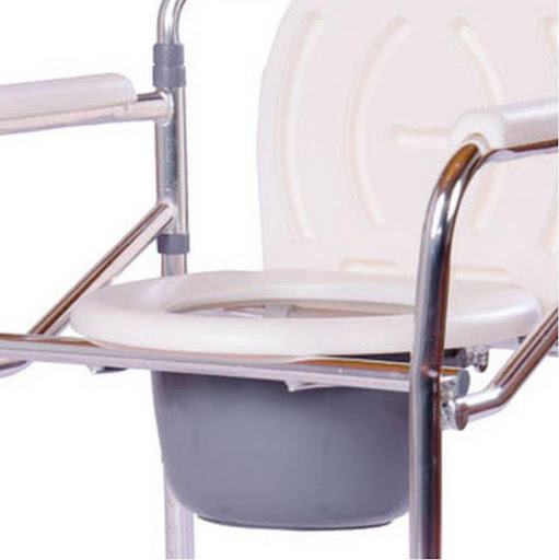 SILLA SANITARIA  DRIVE UNIDAD x 1 Inodoro de acero plegable
Diseñadas para facilitar la higiene y el confort