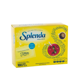 Endulzante Splenda   Sobres Sin Calorías X100und                         