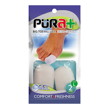 Protectores Püra+ Soft Para Pies Silicón Dedos x 1 und  
