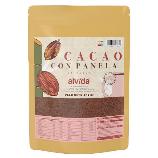 Cacao Alvida En Polvo Con Panela X 250 Gr Alvida Bolsa x 1 Cacao Alvida en polvo con panela X 250 Gr