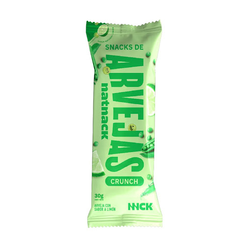 Pasabocas Natnack Arveja Limón Paquete x 30 gr