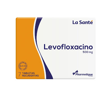 Levofloxacino 500 mg La   Santé Caja x 7 Tabletas  