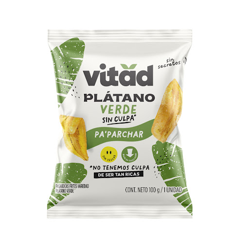 Platanitos Verdes Vitad   x 100 gr