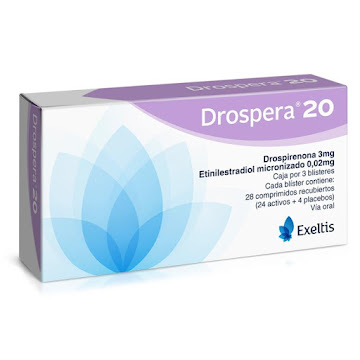 Drospera 20 3mg/0.02mg Caja x 84 Tabletas undefined