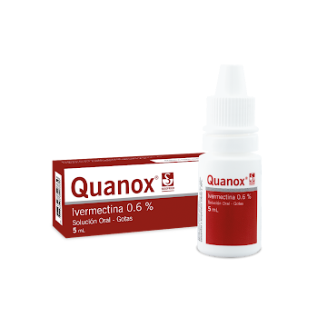 Quanox Ivermectina 0.6% Siegfried Frasco x 5 ml  