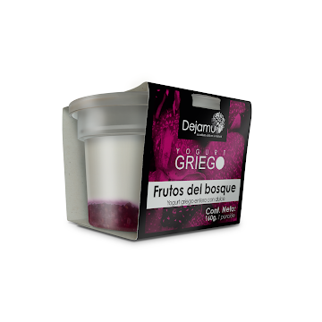 Yogurt Griego Dejamu Frutos Del Bosque x 160 gr  