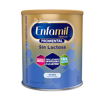 Fórmula Infantil Enfamil Premium Sin Lactosa Lata x 400 gr  
