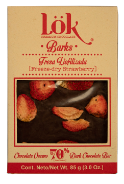 Solo Online Bark Lök Chocolate 70%   Fresa Liofilizada 85 G 