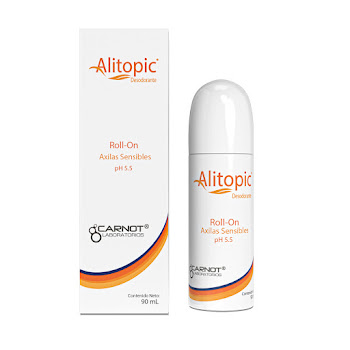 Desodorante Alitopic Axilas Sensibles Carnot Frasco x 90 ml  