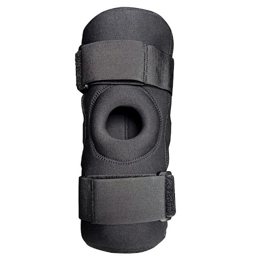 Brace Patelar Neobarras Small Recovery Individual x 1 Soporte ortopédico indicado para inestabilidad de la rodilla, tensión de los ligamentos, lesión de menisco, inflamación crónica post  operatorio o trauma. las bisagras rígidas laterales estabilizan l