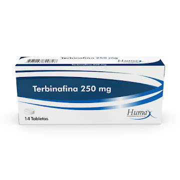 Terbinafina 250 mg Humax Caja x 14 Tabletas  