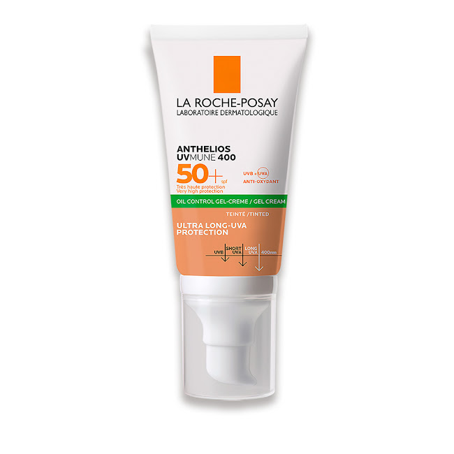 Protector Solar Facial La Roche Posay Anthelios Uvmune Oil Control Gel Con Color Spf 50 + 50 ml  