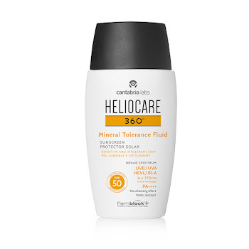 Protector Solar Heliocare 360 Mineral Tolerance Fluid Spf50 Frasco x 50 ml  