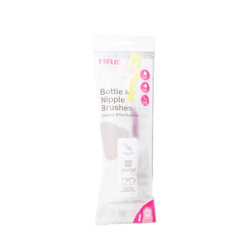 Cepillos Fijos Para Teteros Y Utencilios  X2 Und Farlin Bolsa x 2 und