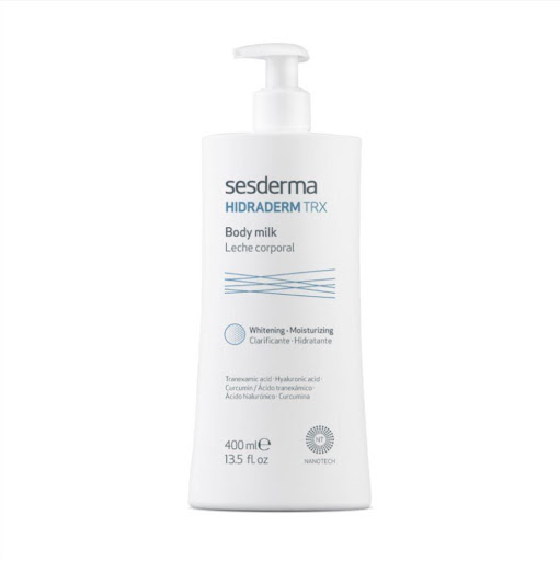 Leche Corporal Sesderma Hidraderm TRX Hidratante 400Ml Sesderma Envase plástico con válvula  x 1 Esta crema hidrata de manera única, es suave, con textura ligera y de fácil absorción.

La piel estará hidratada, cuidada y nutrida y su uso diario mejora la calidad y el tono de la piel. Reduce la se